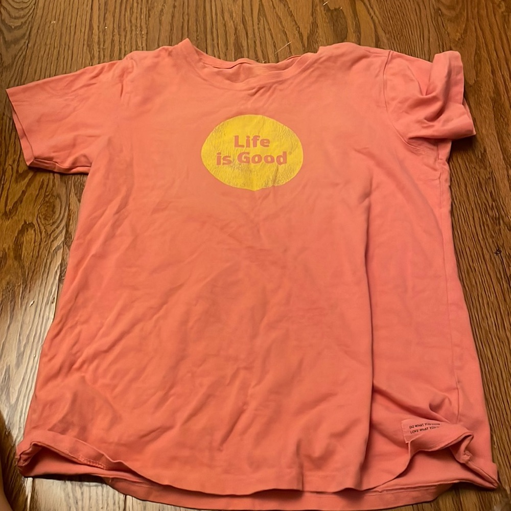 Life is good t shirt